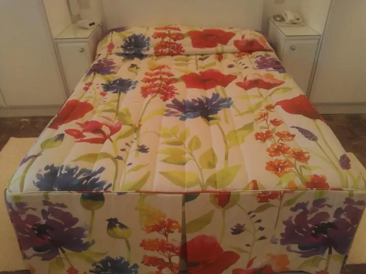 Matching bedspread
